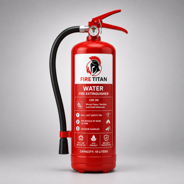 Water Fire Extinguisher 10 Litres – Class A Fire Protection