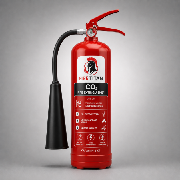 CO₂ Fire Extinguisher – 3 KG & 5 KG | Electrical and Flammable Liquid Fire Protection