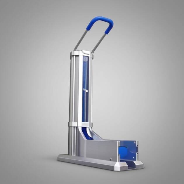 Automatic Shoe Cover Dispenser Long Handle Aluminum